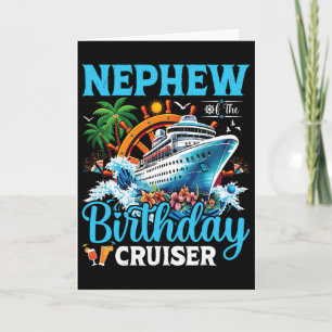 Neffe des Geburtstags Cruiser Kreuzfahrt Boot Gebu Karte