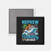 Neffe des Geburtstags-Kreuzfahrtschiffs Kreuzfahrt Magnet (Vorderseite/Rückseite)
