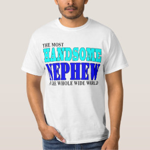 Neffe-Geburtstags-Partys: Hübscher Neffe T-Shirt