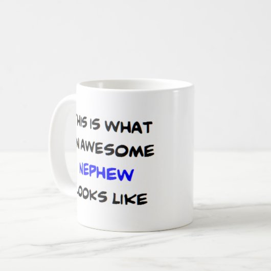 Neffe, phantastisch kaffeetasse (Vorderseite Links)