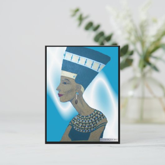 NEFFERTITTI POSTCARDS POSTKARTE (Stehend Vorderseite)