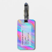 Neflow Personalisierter Gepäckanhänger (Rückseite vertikal)