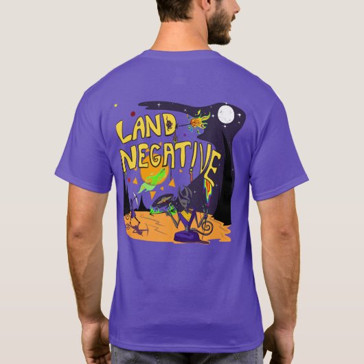 Negative Bodensenkung T-Shirt (Rückseite)