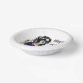 Negative Energie wird an Absender zurückgegeben Pappteller (Gewinkelt)