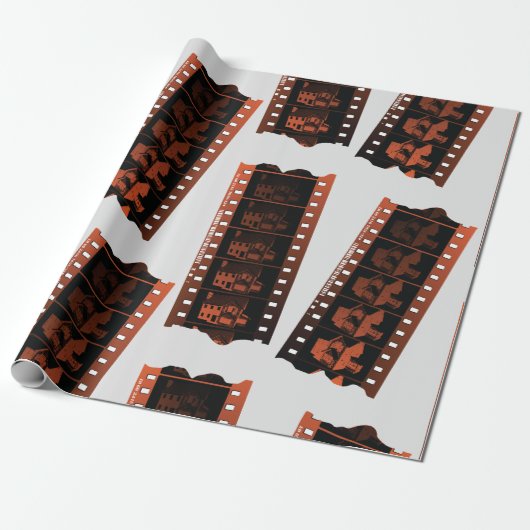 Negative Film Strip Geschenkpapier (Ungerollt)
