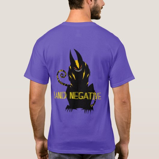 Negative Flächenverlagerung T-Shirt (Rückseite)