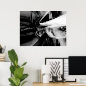 Negative Gefühle Abstrakt Poster (Heimbüro)