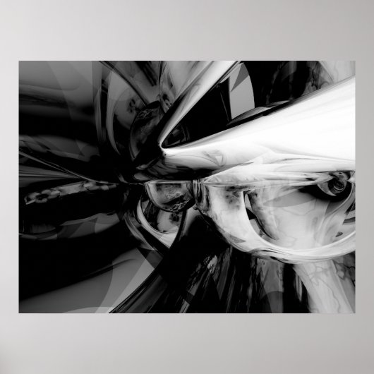 Negative Gefühle Abstrakt Poster (Vorne)