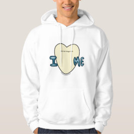 Negative ich Liebe mich bubbly Design Hoodie