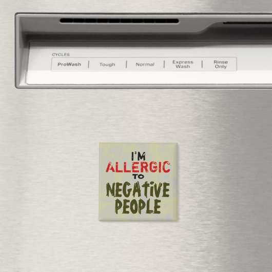 NEGATIVE MENSCHEN ~ Magnet Truismus (In Situ (Geschirrspüler))