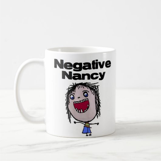 Negative Nancy Kaffeetasse (Links)