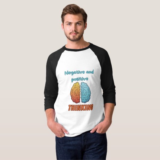Negative positive Thinking T-Shirt (Vorne ganz)