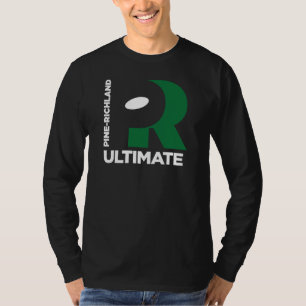 Negative Raum-Kunst auf Dunkelheit T-Shirt