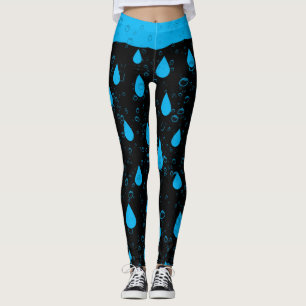 Negative Regenfälle Leggings