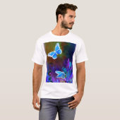 Negative Schmetterlinge T-Shirt (Vorne ganz)