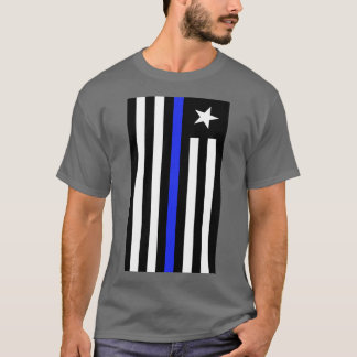 NEGATIVE SCHWARZE UND WEISSE FREIHEIT PATRIOT FLAG T-Shirt