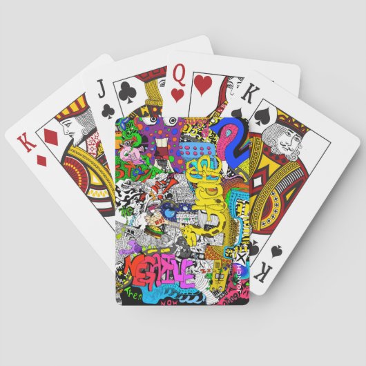 Negative Spielkarten (Rückseite)