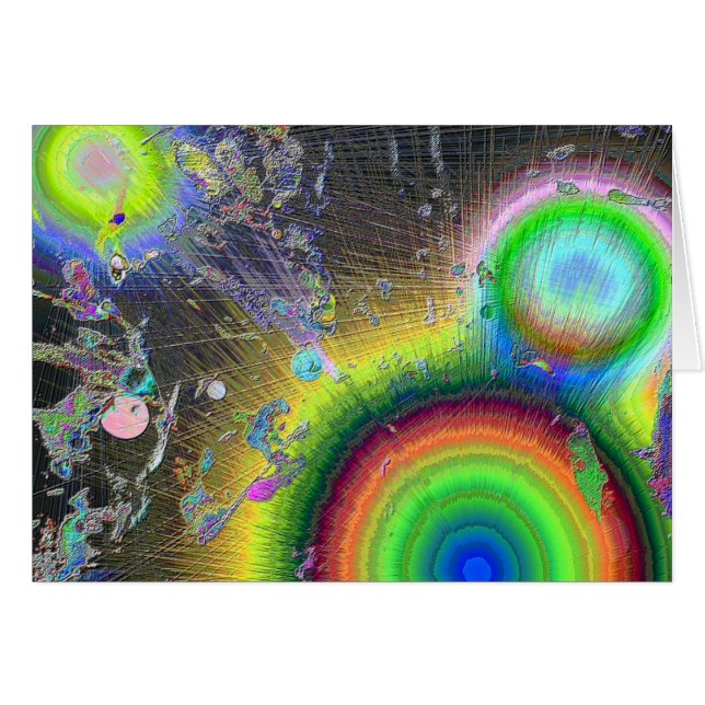 Negativer Enamel Sunburst (Vorderseite (Horizontal))