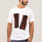 Negativer Filmstreifen T-Shirt (Vorderseite)