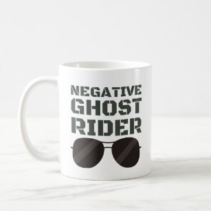 Negativer Ghost Rider Kaffeetasse