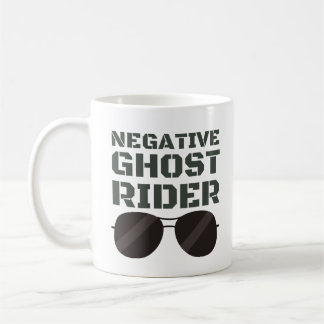 Negativer Ghost Rider Kaffeetasse