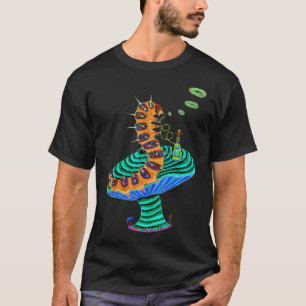 Negativer Raupen-und Katzen-T - Shirt