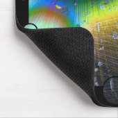 Negativer Sonnenbrand mit Fun Frame Mousepad (Ecke)