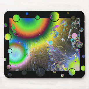 Negativer Sonnenbrand mit Fun Frame Mousepad