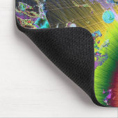 Negativer Sonnenbrand Mousepad (Ecke)