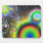 Negativer Sonnenbrand Mousepad (Vorne)