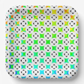 Negatives Gamepad von Kenneth Yoncich Pappteller (Vorderseite)