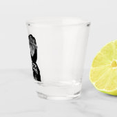 Negatives Ghostrider Shotglas Schnapsglas (Rechts)