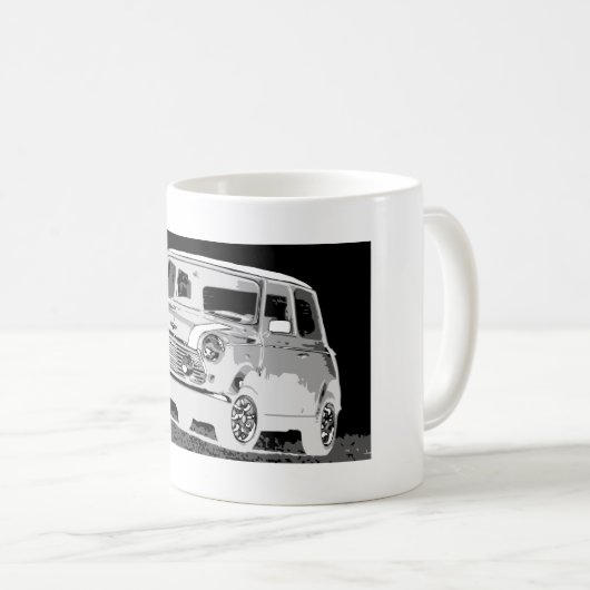 Negatives Mini Kaffeetasse (VorderseiteRechts)