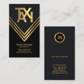 Negatives Raumdesign Creative Black Taxi Treiber Visitenkarte (Vorne/Hinten)