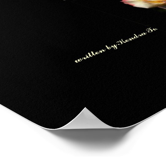 Negativities Poster (Ecke)