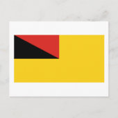Negeri Sembilan-Flagge Postkarte (Vorderseite)