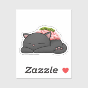 Negitoro Sushi Cat Aufkleber