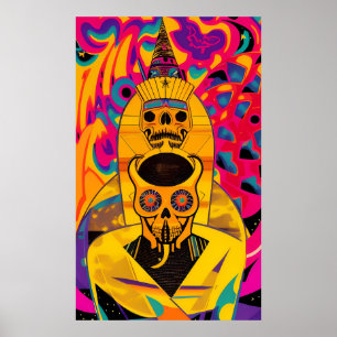 Negligent Mummicide - Ken Gage Surreal Art Poster