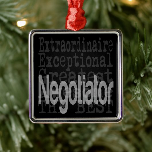 Negotiator Außerordentliche Metal Ornament (Baum)