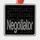 Negotiator Außerordentliche Metal Ornament (Vorne)