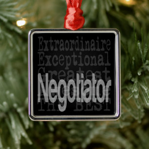 Negotiator Außerordentliche Metal Ornament Aus Metall