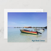 Negril Beach, Jamaika Postkarte (Vorne/Hinten)