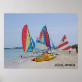 Negril, Jamaica Beach Poster (Vorne)