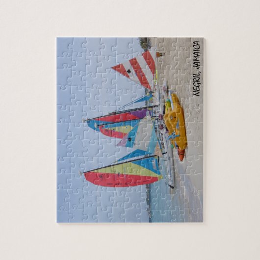 Negril, Jamaica Beach Puzzle (Vertikal)