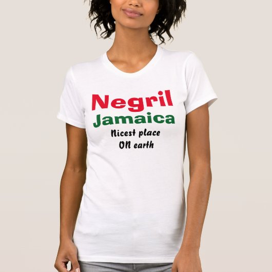 Negril Jamaica T-Shirt (Vorderseite)