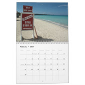 Negril, Jamaika 7 Meilen-Strand 2010 Kalender (Feb 2027)