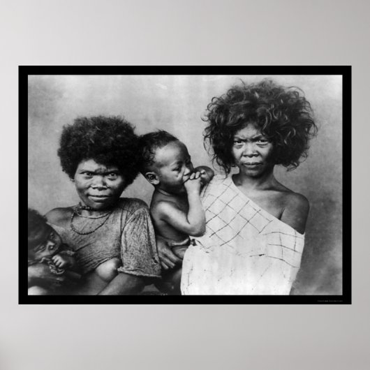 Negrito Women Philippines 1898 Poster (Vorne)