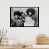 Negrito Women Philippines 1898 Poster (Küche)