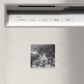 Negro Cabin Magnet (In Situ (Geschirrspüler))