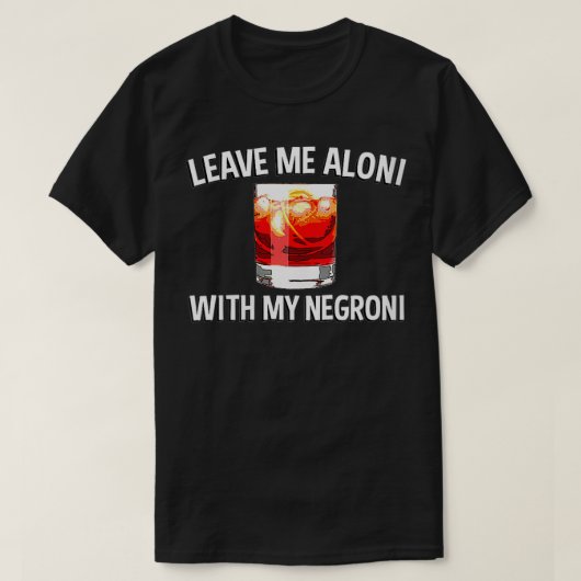 Negroni Cocktail Design für Kletterhexen: T-Shirt (Design vorne)